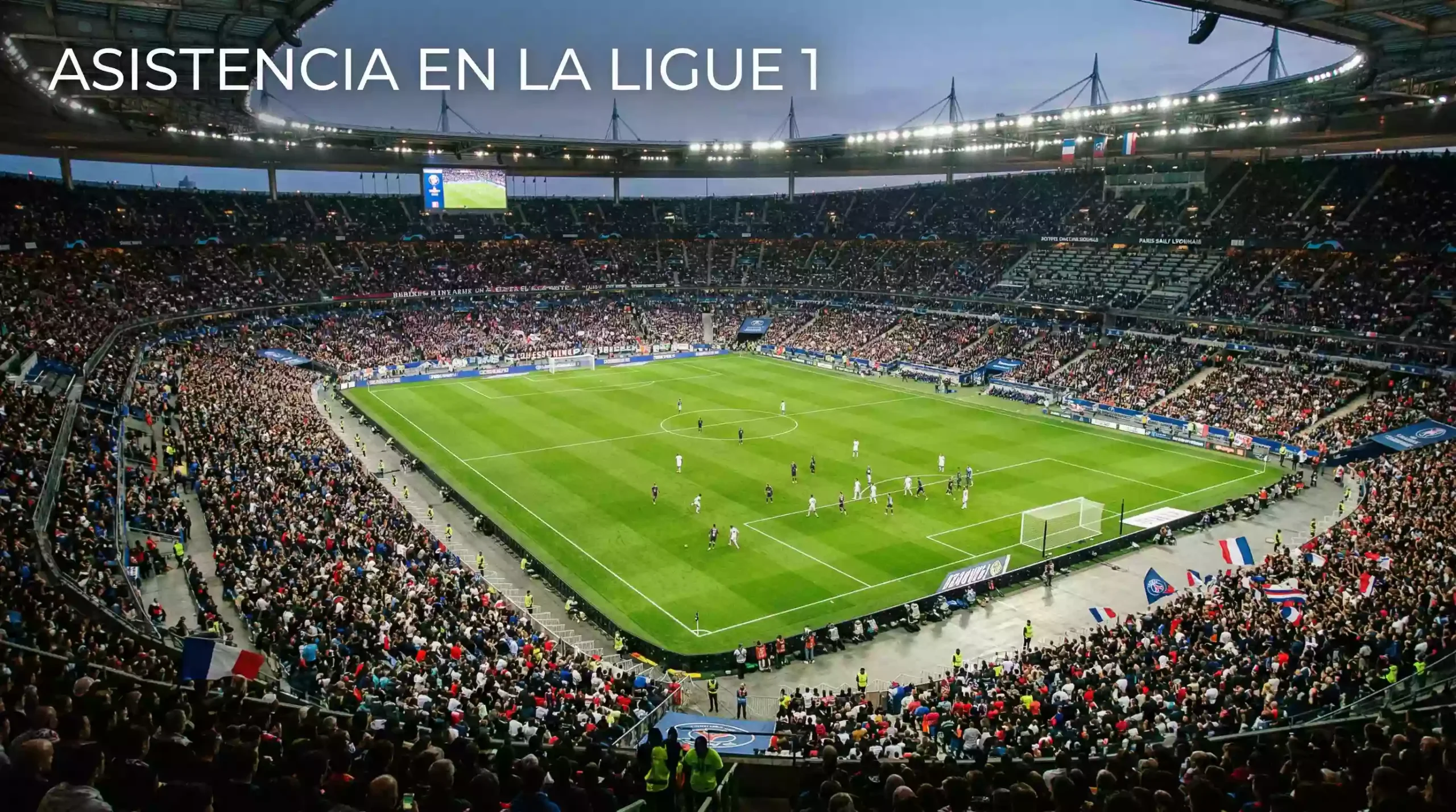 Datos de asistencia en los estadios de la Ligue 1 con récords y efecto en los resultados de apuestas