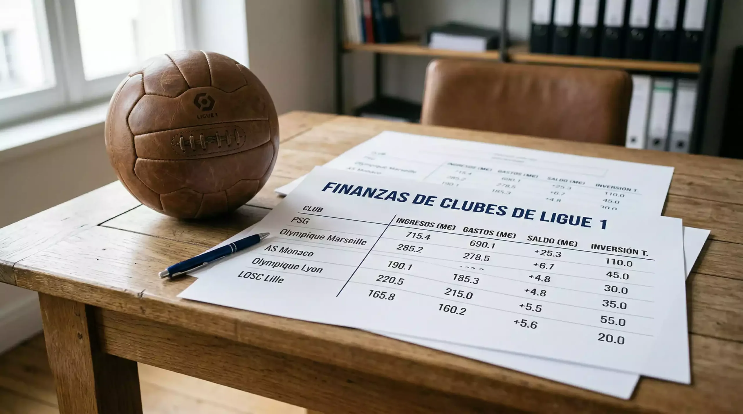 Análisis del informe DNCG 2024-25 sobre las finanzas de los clubes de la Ligue 1